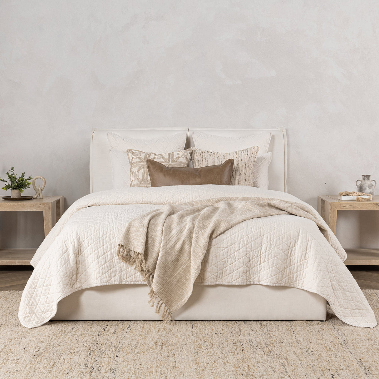 Vintage Lana Wool Quilt Collection by Classic Home at Eve Furniture