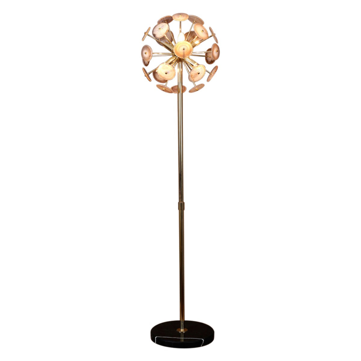 Vintage Light Agate and Marble Floor Lamp by Home Trends & Design at Eve Furniture