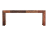 Vintage Light Brown Small Bench by Moe's Home at Eve Furniture
