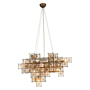 Vintage Light Large Pendant with Stone by Home Trends & Design at Eve Furniture