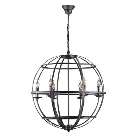 Vintage Light Large Rustic Globe Pendant by Home Trends & Design at Eve Furniture