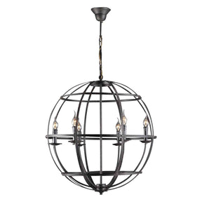 Vintage Light Large Rustic Globe Pendant by Home Trends & Design at Eve Furniture
