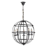 Vintage Light Medium Rustic Globe Pendant by Home Trends & Design at Eve Furniture