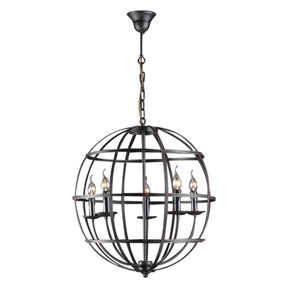 Vintage Light Medium Rustic Globe Pendant by Home Trends & Design at Eve Furniture
