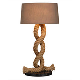 Vintage Light Rope Table Lamp by Home Trends & Design at Eve Furniture