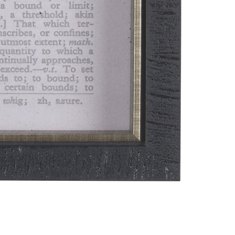 Vintage Page I by Mercana Studio a Hand Embellished Textured Framed Art Print by Mercana at Eve Furniture