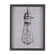 Vintage Page I by Mercana Studio a Hand Embellished Textured Framed Art Print by Mercana at Eve Furniture