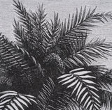 Vintage Palm Tree Drawing V by Les Palmiers Histoire a Hand Embellished Textured Framed Canvas by Mercana at Eve Furniture