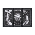 Vintage Propeller I by Ethan Harper a Hand Embelished Textured Framed Art Print Matted under Glass by Mercana at Eve Furniture
