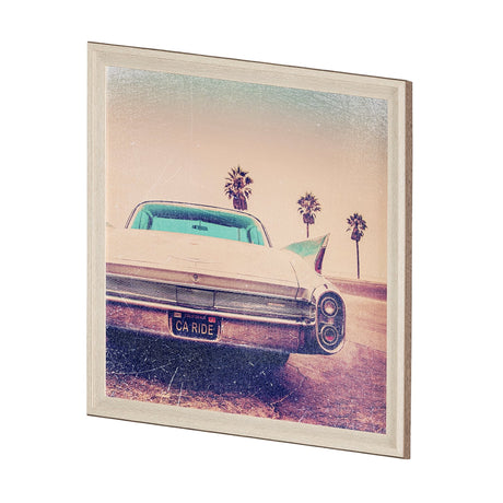 Vintage Ride I by Thomas Brown a Hand Embellished Textured Framed Photo Art Print by Mercana at Eve Furniture