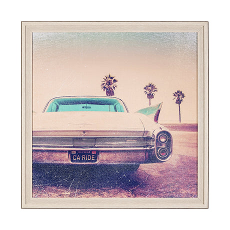 Vintage Ride I by Thomas Brown a Hand Embellished Textured Framed Photo Art Print by Mercana at Eve Furniture