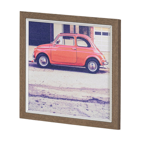 Vintage Ride V by Thomas Brown a Hand Embellished Textured Framed Photo Art Print by Mercana at Eve Furniture