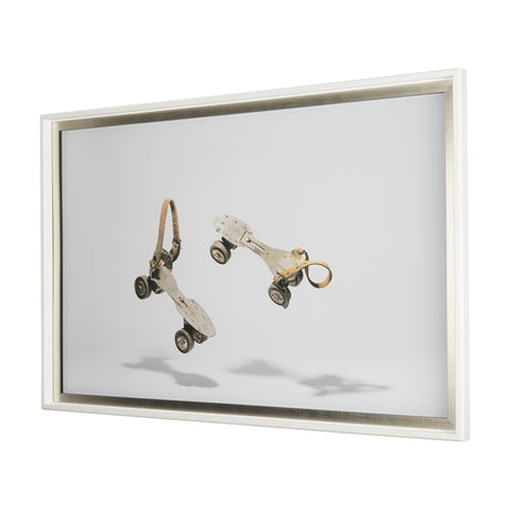 Vintage Roller Skates II by Natalia a Framed Art Print Matted under Glass by Mercana at Eve Furniture