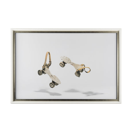 Vintage Roller Skates II by Natalia a Framed Art Print Matted under Glass by Mercana at Eve Furniture