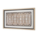 Vintage Rug by Chad Warren a Hand Embellished Framed Print under Glass by Mercana at Eve Furniture