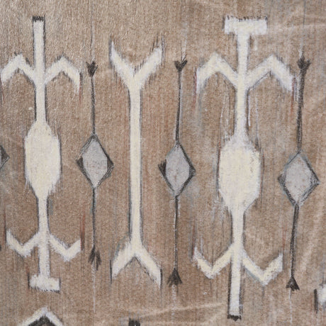 Vintage Rug by Chad Warren a Hand Embellished Framed Print under Glass by Mercana at Eve Furniture