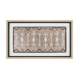Vintage Rug by Chad Warren a Hand Embellished Framed Print under Glass by Mercana at Eve Furniture