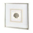 Vintage Scallop Shell by Mercana Studio a Framed Art Print Matted under Glass by Mercana at Eve Furniture