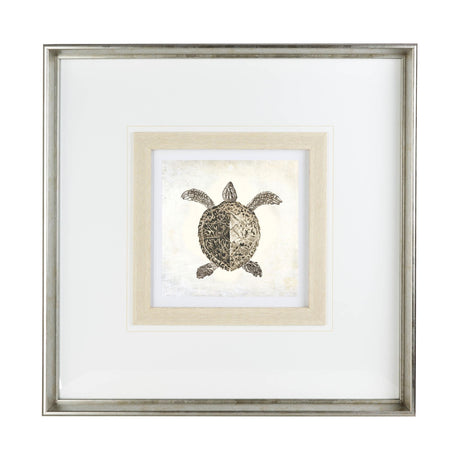 Vintage Sea Turtle by Mercana Studio a Framed Art Print Matted under Glass by Mercana at Eve Furniture