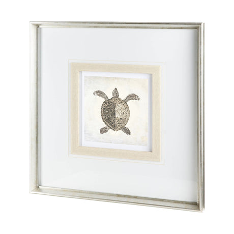 Vintage Sea Turtle by Mercana Studio a Framed Art Print Matted under Glass by Mercana at Eve Furniture