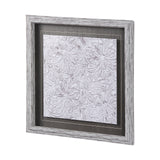 Vintage Tile Collection II by Mercana Studio a Hand Embellished Textured Framed Art Print by Mercana at Eve Furniture