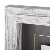 Vintage Tile Collection III by Mercana Studio a Hand Embellished Textured Framed Art Print by Mercana at Eve Furniture
