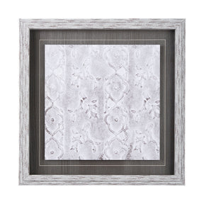 Vintage Tile Collection III by Mercana Studio a Hand Embellished Textured Framed Art Print by Mercana at Eve Furniture
