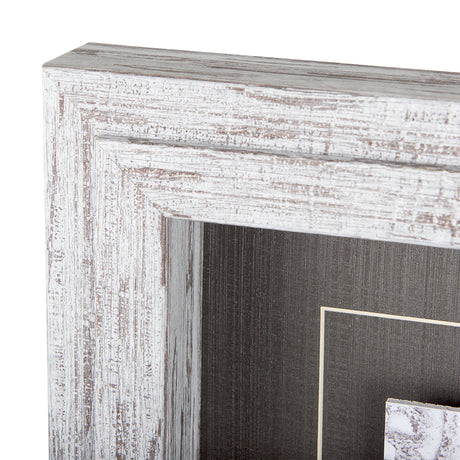 Vintage Tile Collection IV by Mercana Studio a Hand Embellished Textured Framed Art Print by Mercana at Eve Furniture