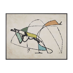 Vintage Vibes I by Mercana Studio a Hand Embellished Textured Framed Canvas by Mercana at Eve Furniture