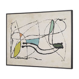 Vintage Vibes II by Mercana Studio a Hand Embellished Textured Framed Canvas by Mercana at Eve Furniture