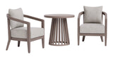 Viola Brown Outdoor Patio Seating Set by Zuomod at Eve Furniture