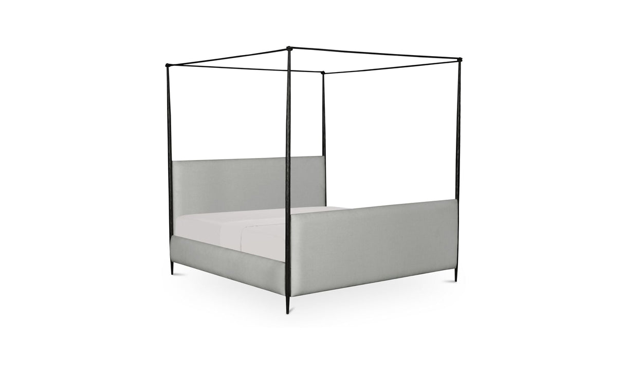 Viola King Bed Beige by Moe's Home at Eve Furniture