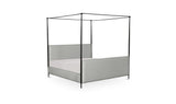 Viola King Bed Beige by Moe's Home at Eve Furniture