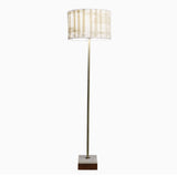 Viora Marble Base Floor Lamp - Dark Brown and White by Ashcroft Furniture at Eve Furniture