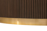 Virden Dark Brown Cocktail Table by Furniture of America at Eve Furniture