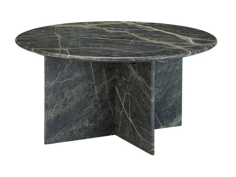 Virentia Black/Green Cocktail Table by Crestview at Eve Furniture