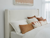 Virgil Burke Cottage Cheese King Upholstered Platform Bed by Modus Furniture at Eve Furniture