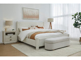 Virgil Burke Cottage Cheese King Upholstered Platform Bed by Modus Furniture at Eve Furniture