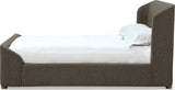 Virgil Kiki Pumpernickel Queen Upholstered Platform Bed by Modus Furniture at Eve Furniture