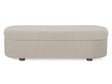 Virgil Kiki Whipped Honey Upholstered Storage Bench by Modus Furniture at Eve Furniture