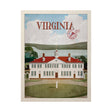 Virginia Go USA (L) by Mercana Studio a Hand Embellished Decograph Framed Art Print by Mercana at Eve Furniture