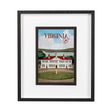 Virginia Go USA (M) by Mercana Studio a Framed Art Print Matted under Glass by Mercana at Eve Furniture