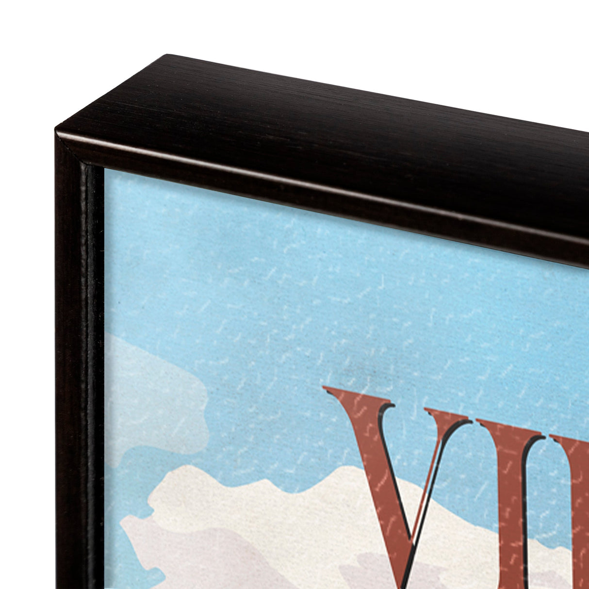 Virginia Go USA (SM) by Mercana Studio a Hand Embellished Decograph Framed Art Print by Mercana at Eve Furniture