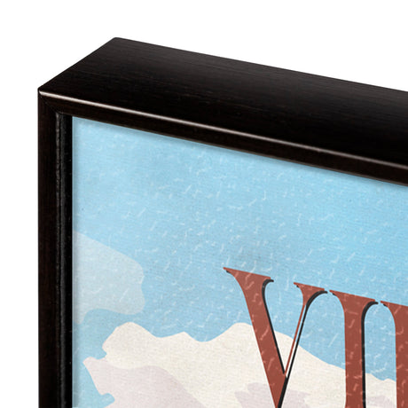 Virginia Go USA (SM) by Mercana Studio a Hand Embellished Decograph Framed Art Print by Mercana at Eve Furniture