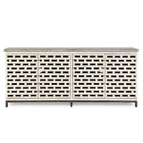 Virginia Timeworn Cream/Blue Stone Sideboard by Classic Home at Eve Furniture
