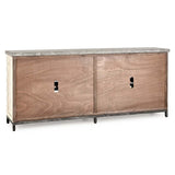 Virginia Timeworn Cream/Blue Stone Sideboard by Classic Home at Eve Furniture