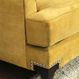 Viscontti Gold/Gray Sofa by Furniture of America at Eve Furniture