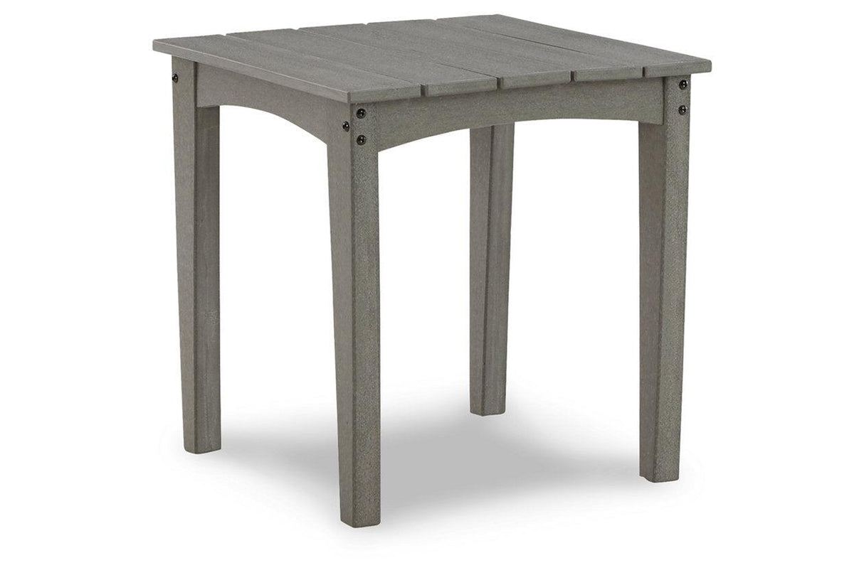 Visola Gray Outdoor End Table by Ashley at Eve Furniture