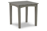 Visola Gray Outdoor End Table by Ashley at Eve Furniture