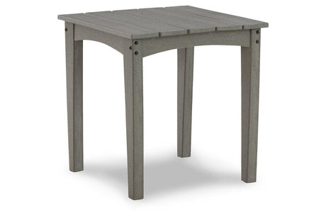 Visola Gray Outdoor End Table by Ashley at Eve Furniture